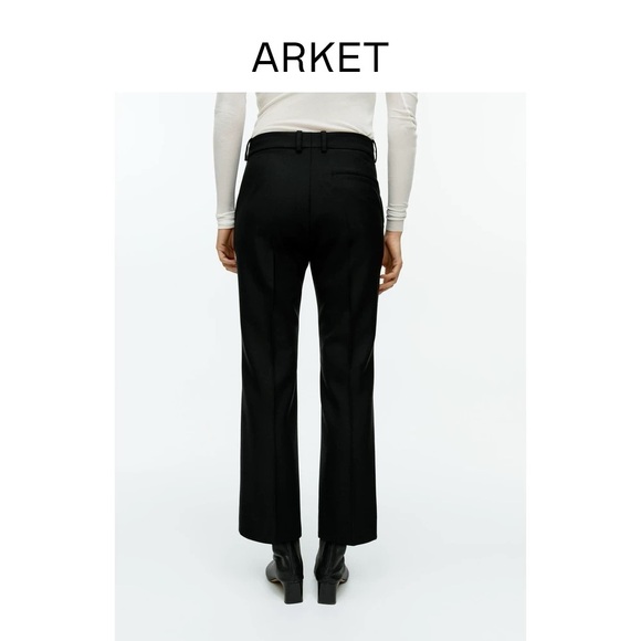 Arket cropped wool trousers - Picture 3 of 5